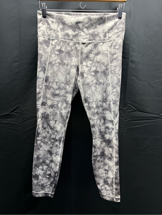 Athleta Pants - Athleta Gray Tie-Dye Performance Leggings Sz M (14z7)